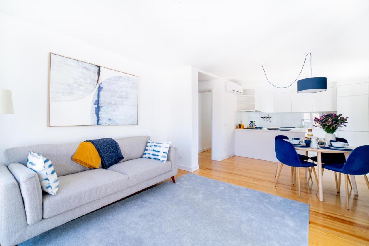 ליסבון Blue By The River 3 - Elegant Two-Bedroom In Santos מראה חיצוני תמונה